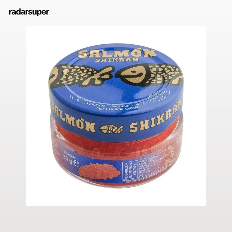 SHIKRÁN Sucedáneo de huevas de salmón (micronizado) SHIKRÁN 50 gr.