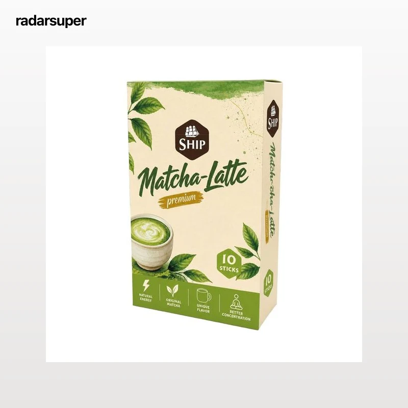 SHIP Té matcha latte 10 sticks 40 g.