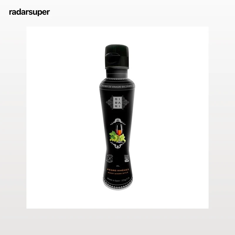 SIBARI Crema de vinagre balsámico al Pedro Ximénez 225 g.