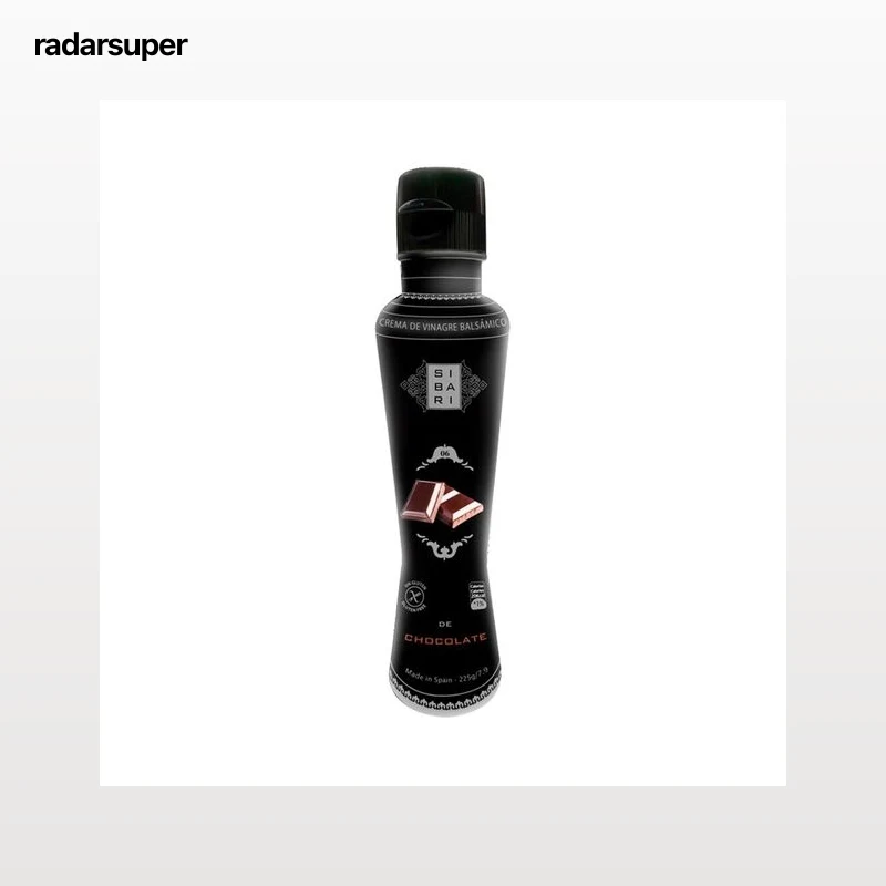 SIBARI Crema de vinagre balsámico con sabor a chocolate 225 g.