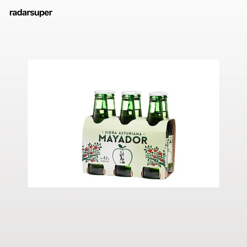 Sidra Asturiana Mayador 25cl pack 6