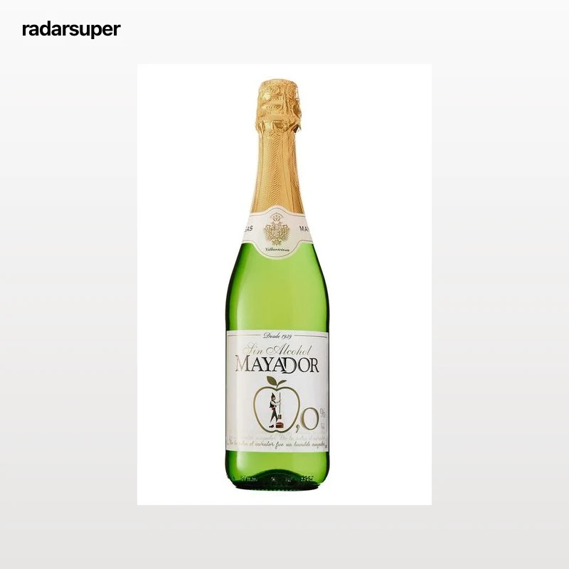 Sidra Asturiana sin alcohol Mayador 75cl