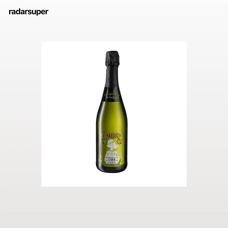 Sidra ecológica Maeloc achampanada extra botella 75 cl.