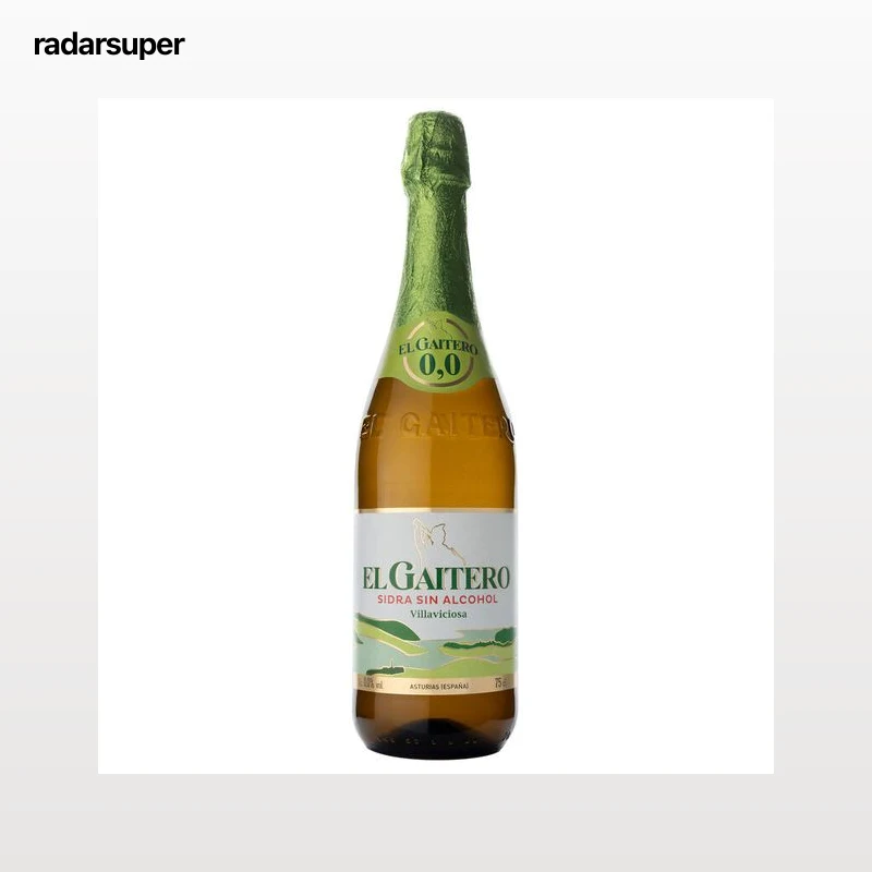 Sidra sin alcohol El Gaitero 75cl