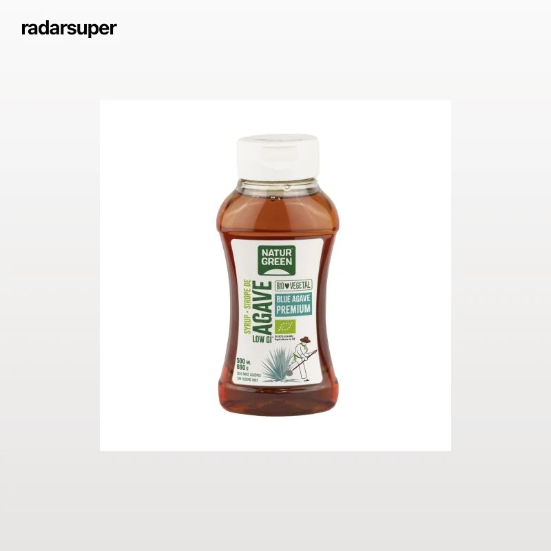 Sirope de agave ecológico Naturgreen sin gluten 690 g.