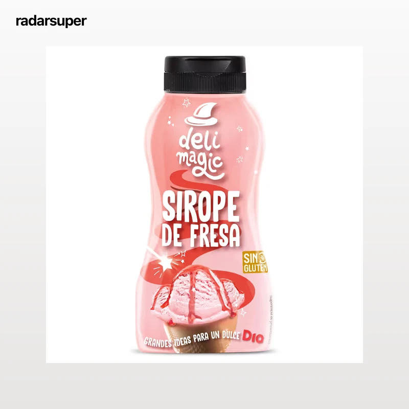 Sirope de fresa Delimagic de Dia 295 g