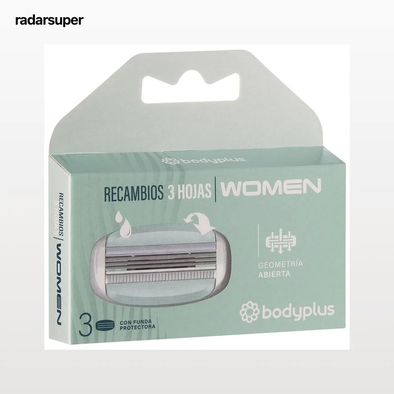 Sistema Depilación Recambio 3Hojas Bodyplus