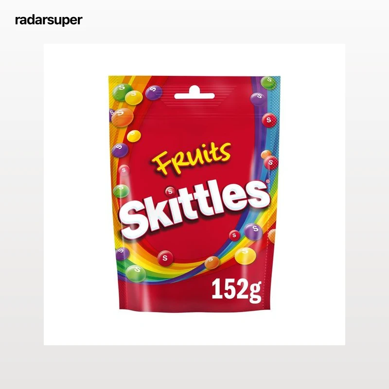 SKITTLES Caramelo blando grajeado con sabor a frutas 174 g.