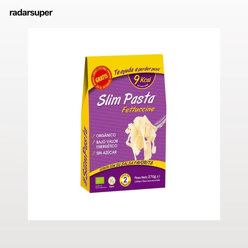 SLIM Pasta Fettuccini ecológica SLIM PASTA 270 g.