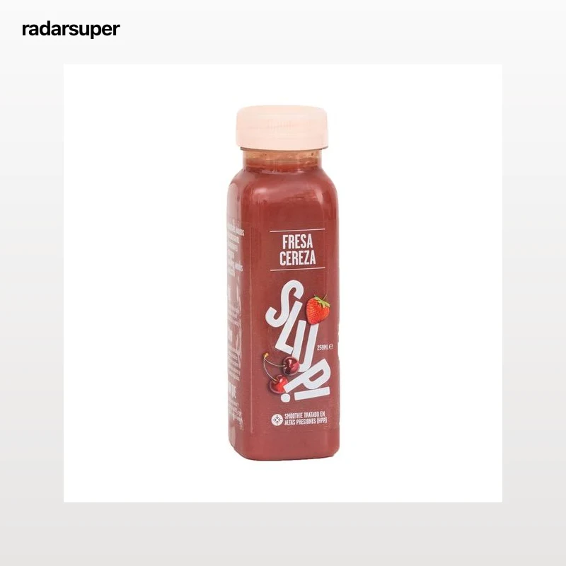 SLUP! Smoothie de fresa y cereza 250 ml.