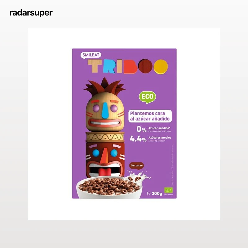 SMILEAT Triboo Cereales de cacao ecológicos 300 g.
