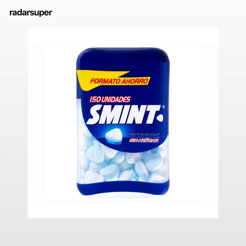 SMINT XL Caramelos sabor peppermint, sin azúcar 150 uds. 105 g.