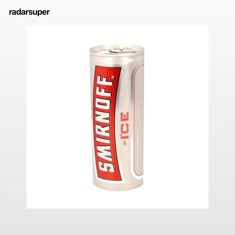 SMIRNOFF Combinado de vodka con cítricos SMIRNOFF ICE lata de 25 cl.