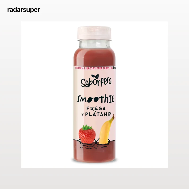 Smoothie fresa y plátano Dia Saborfera 250 ml