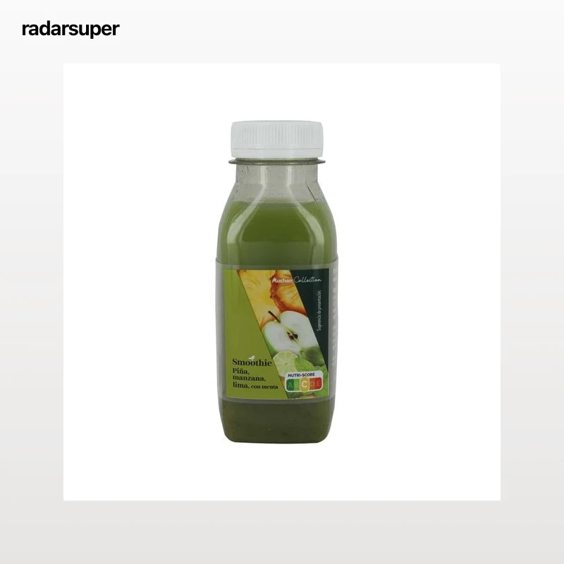 Smoothie de piña, manzana y lima ALCAMPO GOURMET 250 ml.