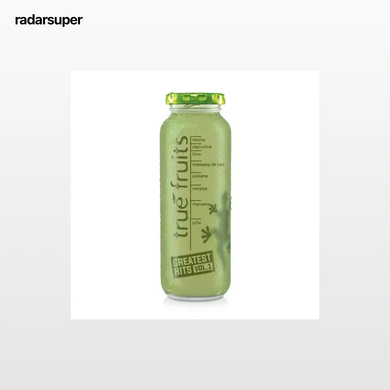 Smoothie verde Greatest Hits botella 25 cl.