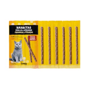 Snack barritas de pollo e hígado gato