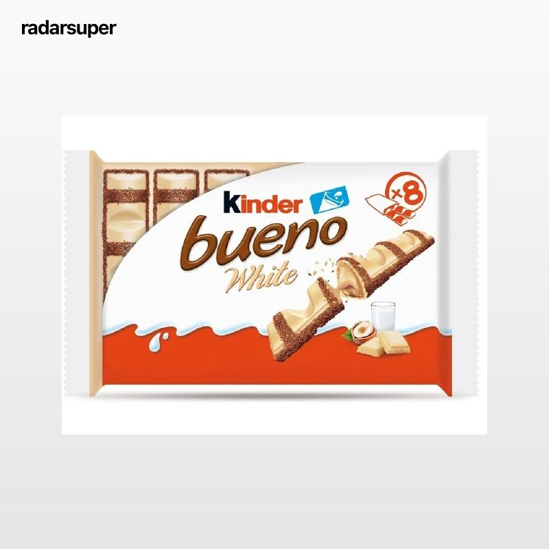 SNACK CHOCOLATE KINDER BUENO WHITE T(2X8)