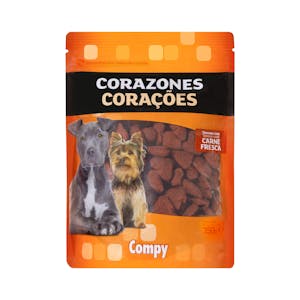 Snack corazones perro adulto