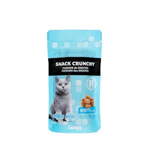 Snack crunchy gato con hierba gatera Compy cuidado de dientes
