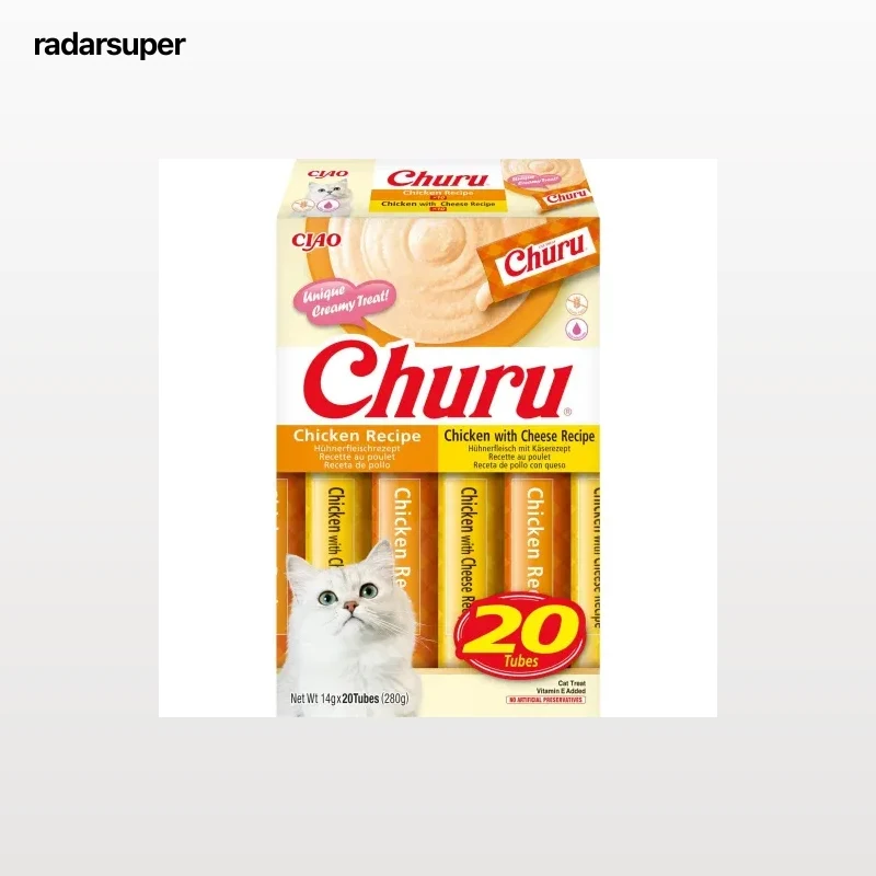 Snack de pollo para gato Churu 20x14 g