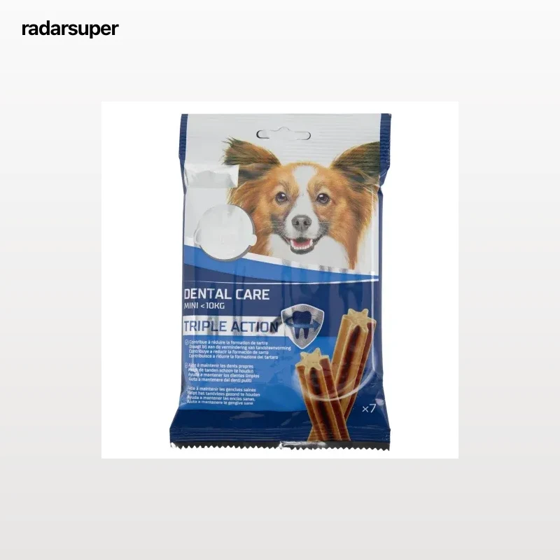 Snack dental para perro mini Carrefour 7 unidades 110 g.