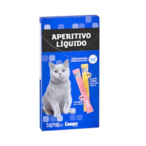 Snack gato aperitivo líquido
