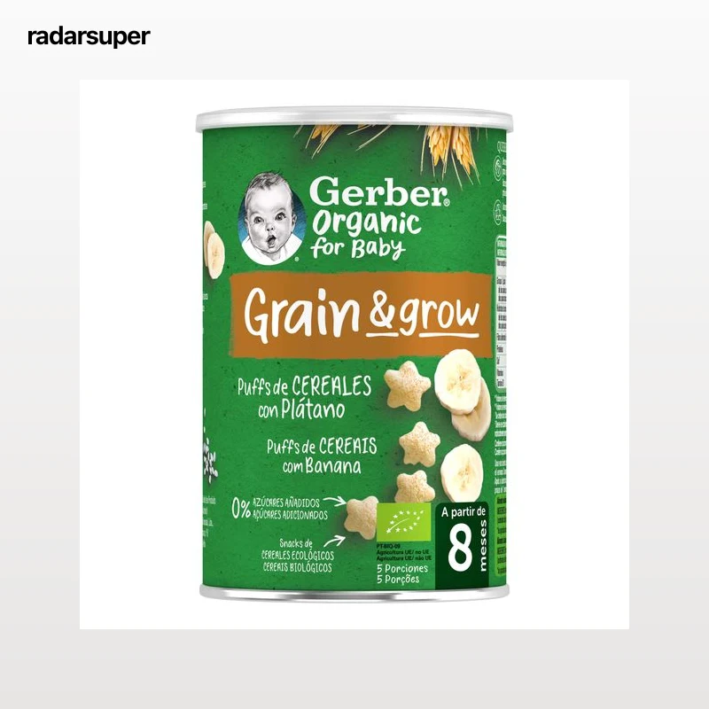 SNACK GERBER BIO BANANA 35G