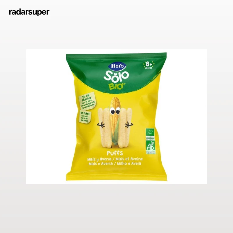 SNACK HERO SOLO BIO MILHO E AVEIA 25G