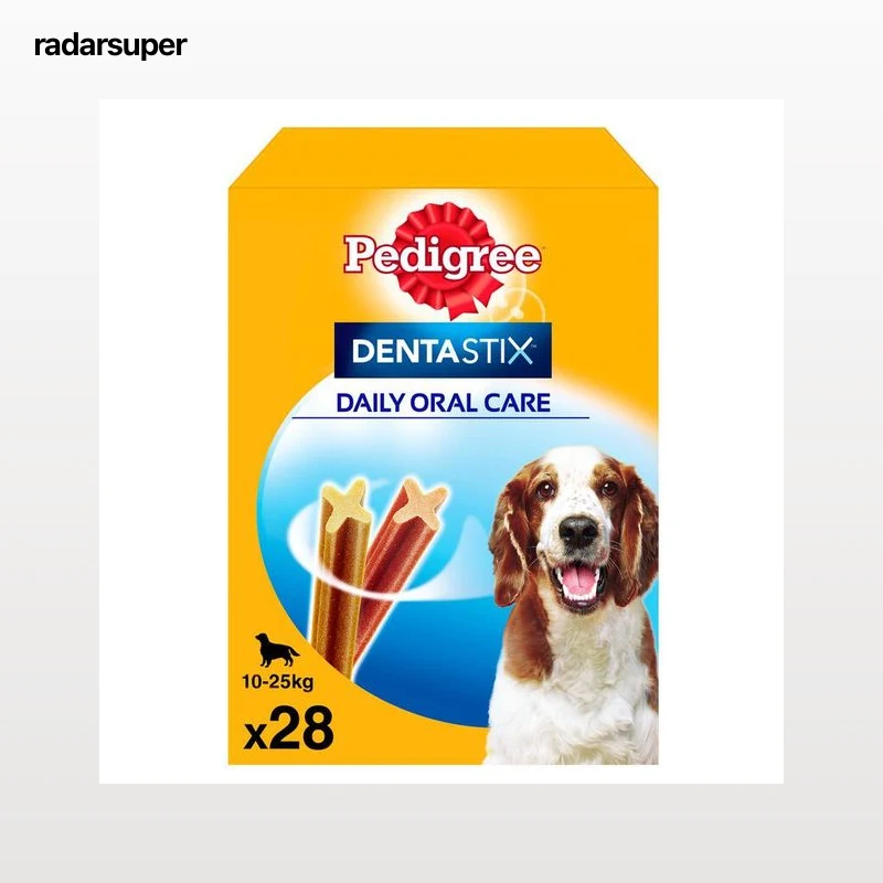 Snack higiene dental perro Dentastix mediano 28 unidades