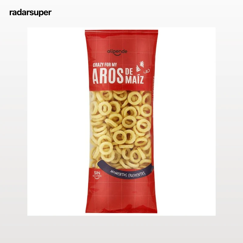 Snack de maíz aros crujientes Alipende 120g