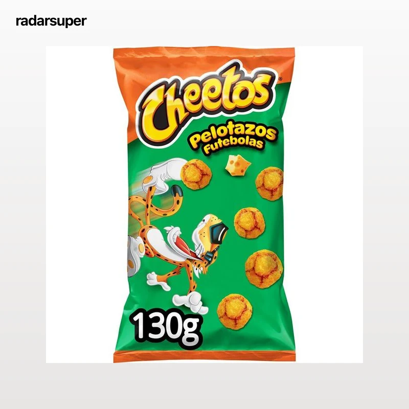 Snack de maíz cheetos 130g pelotazos