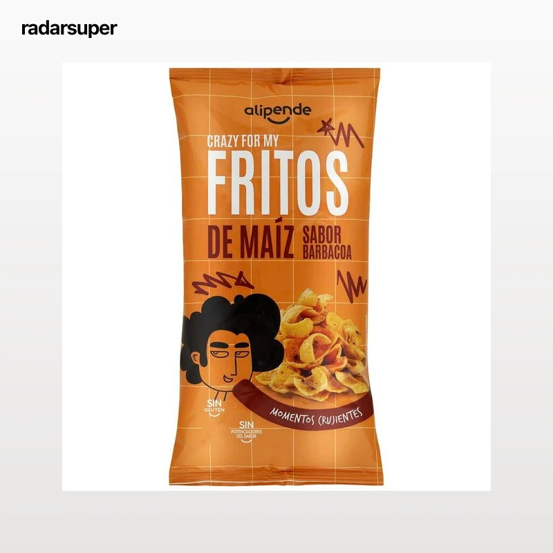 Snack de maíz fritos Alipende 150g sabor barbacoa