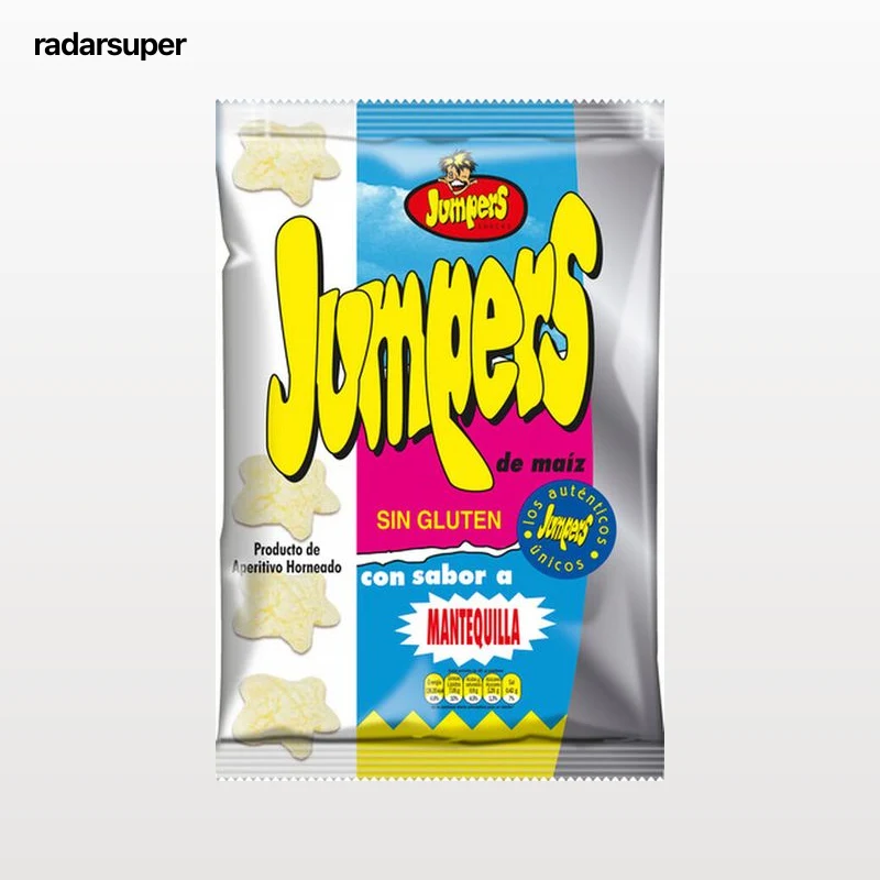 Snack de maíz Jumpers 100g mantequilla