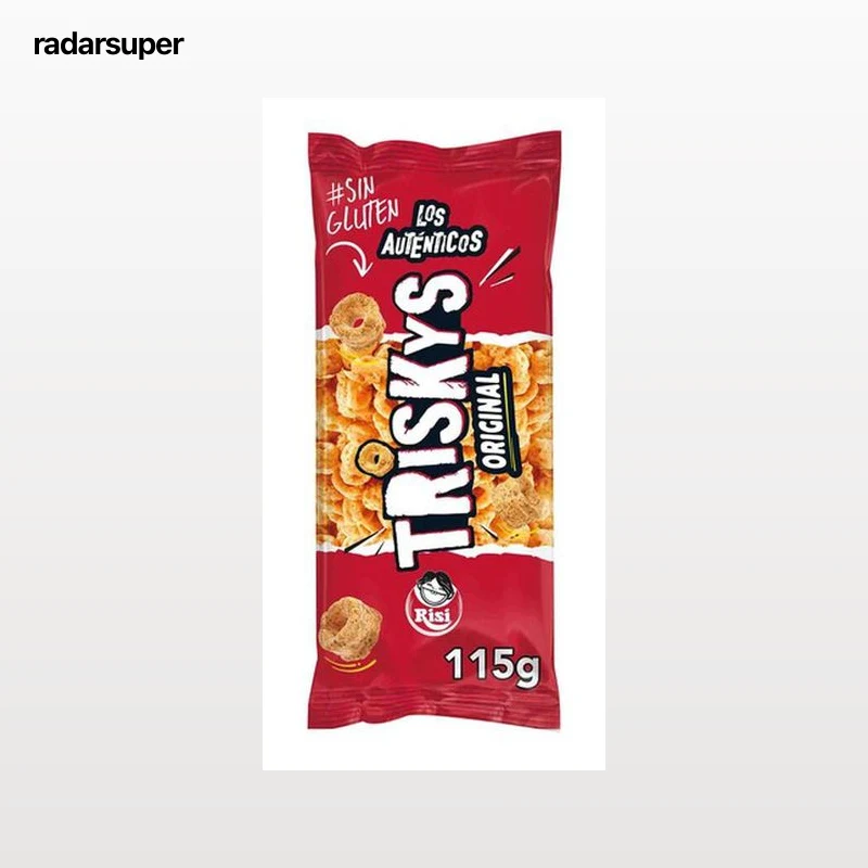 Snack de maíz sin gluten triskys Risi 115g