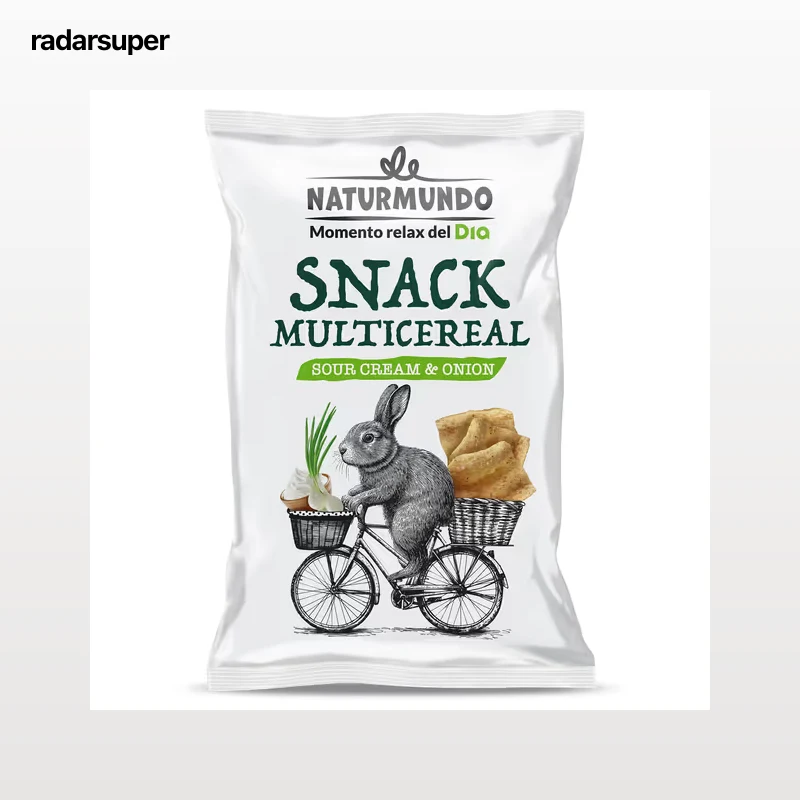 Snack multicereal sour cream & onion Dia Naturmundo 95 g