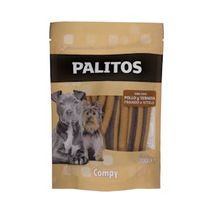 Snack palitos perro adulto con pollo y ternera