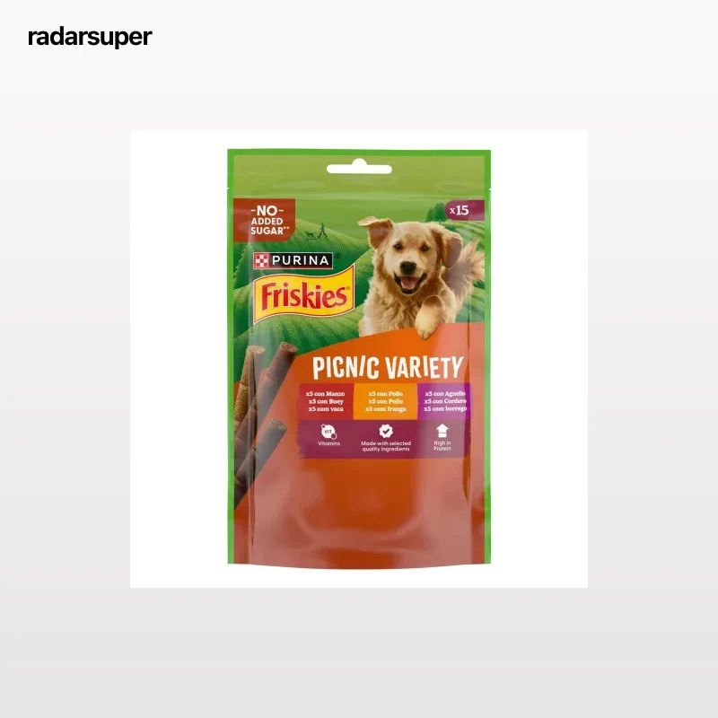 Snack para perro Purina Friskies Picnic Variety 15 sticks 126 g.