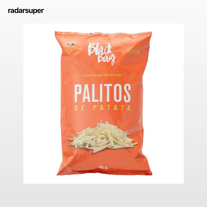 Snack de patata Black Bag 85g palitos