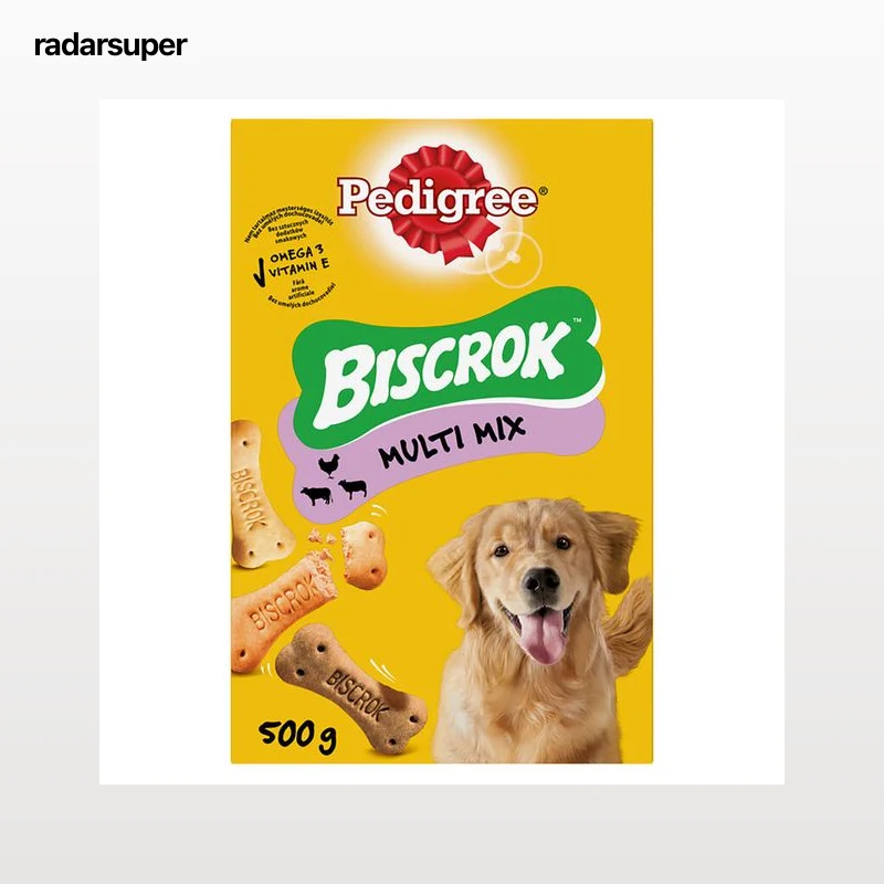 Snack perro Biscrokg Pedigree 500g