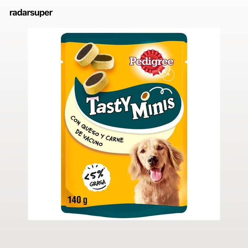 Snack perro Pedrigree Tasty Cheese Bites 140g