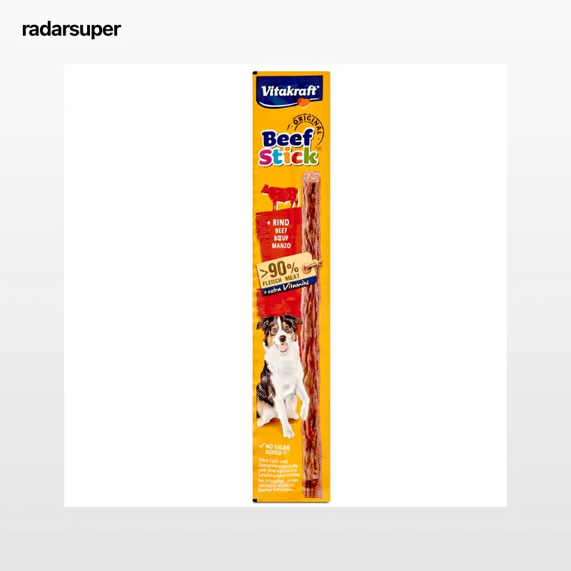 Snack para perros beef stick con buey Vitakraft 12 g