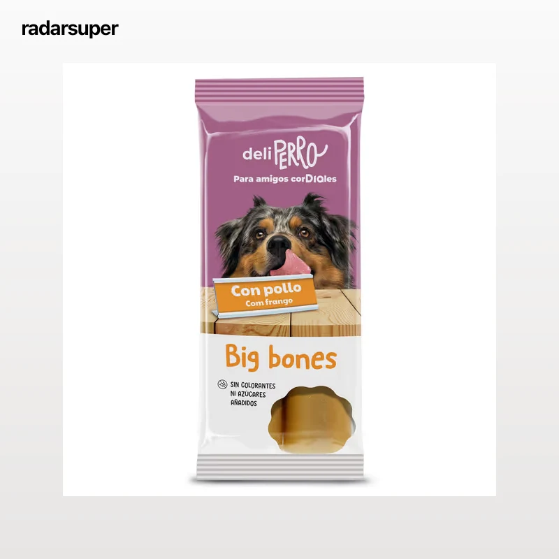 Snack para perros big bones con pollo Dia Deliperro 200 g