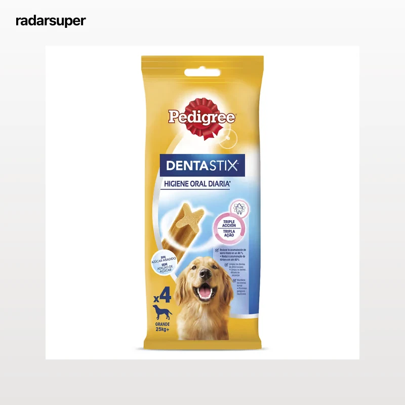 Snack para perros dentaxtix grandes Pedigree Dentastix 154 g