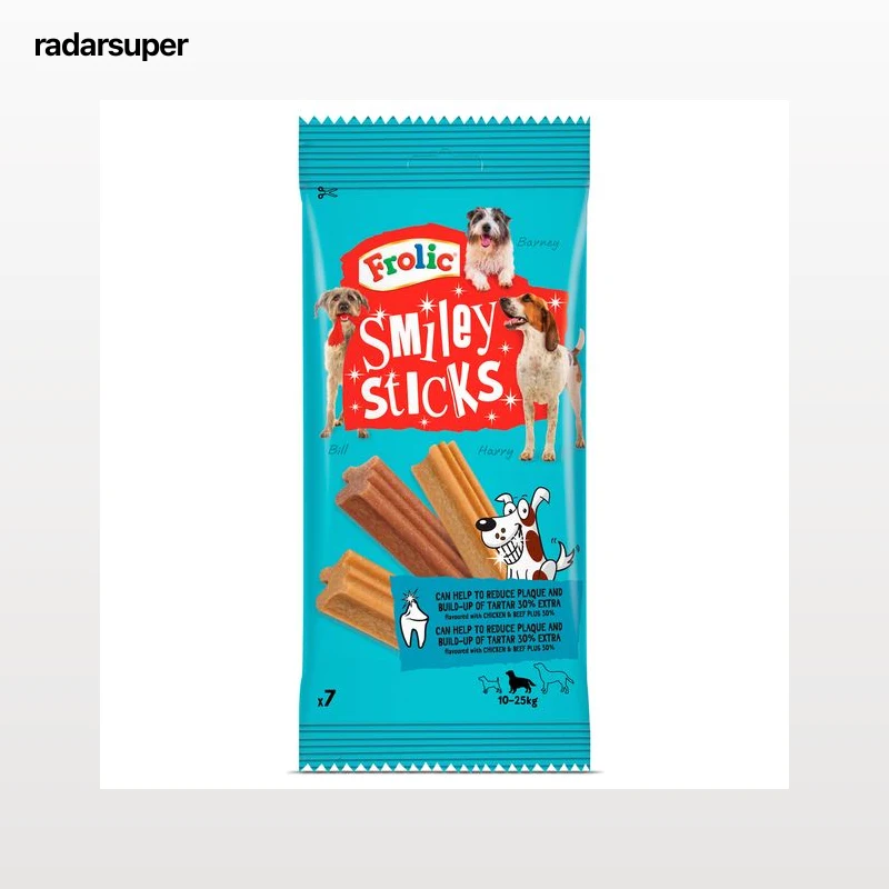 Snack para perros smiley sticks Frolic 175 g