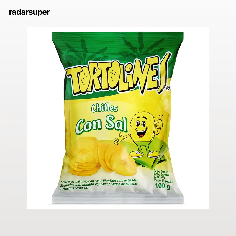 Snack de platano con sal Tortolines 100 g
