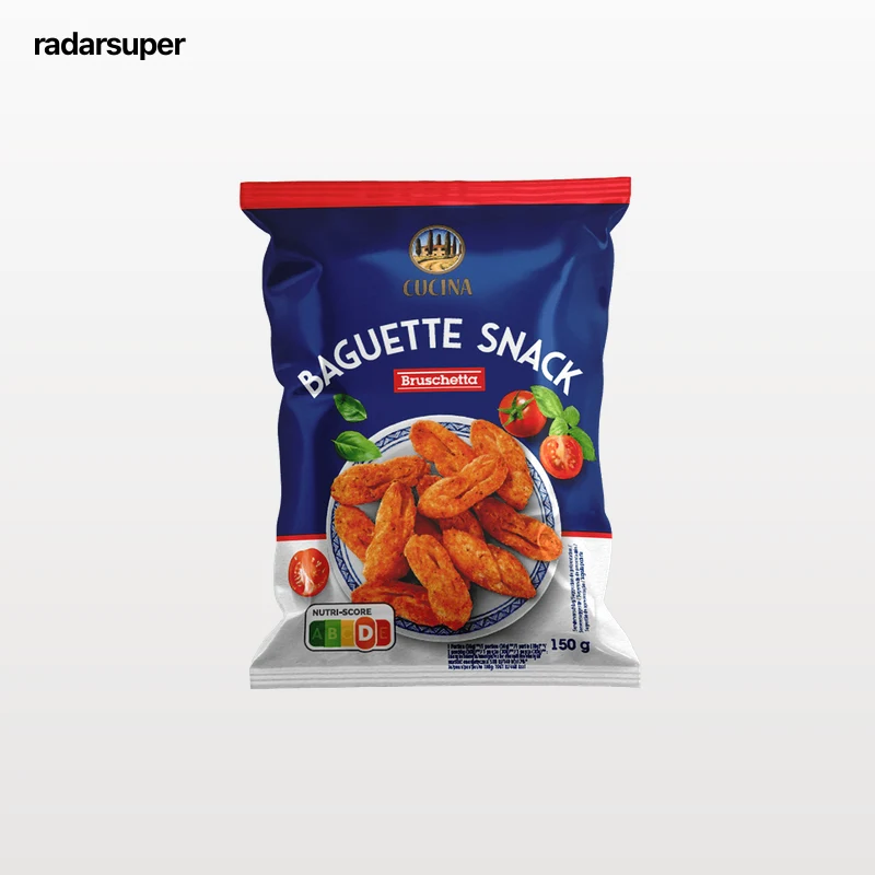 Snack sabor bruschetta