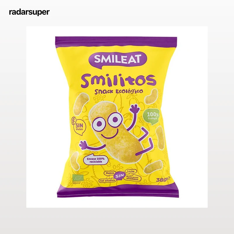Snack Smileat smilitos ecológicos 38g
