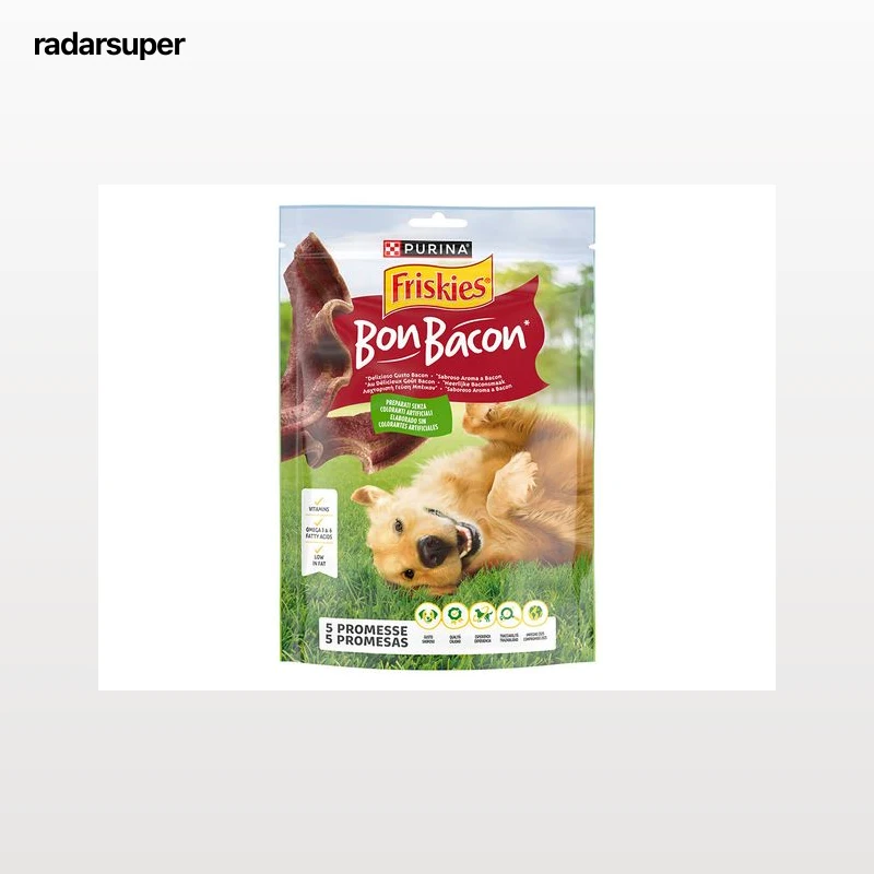 SNACKS PARA CÃO FRISKIES BONBACON 120G