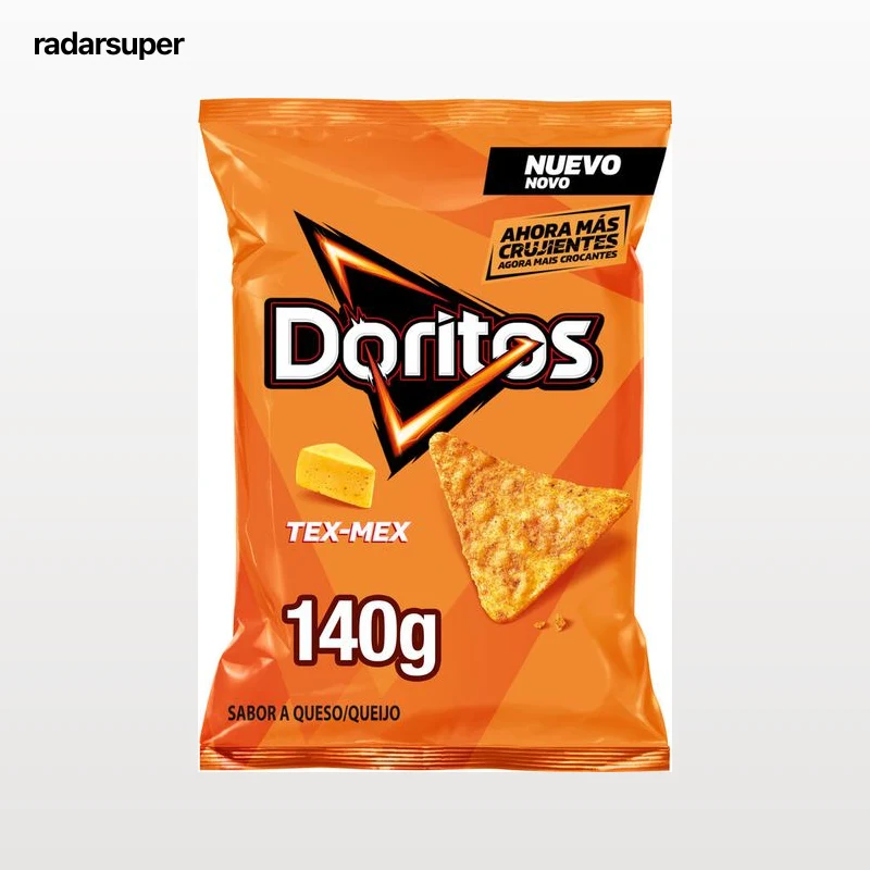 Snacks de maíz Doritos Tex-Mex 140g